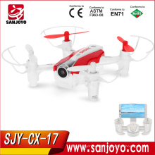 Cheerson CX-17 2.4G 4CH Quadcopter WiFi FPV RC Drone Con Cámara HD que señala Vuelo Mini Selfie drone